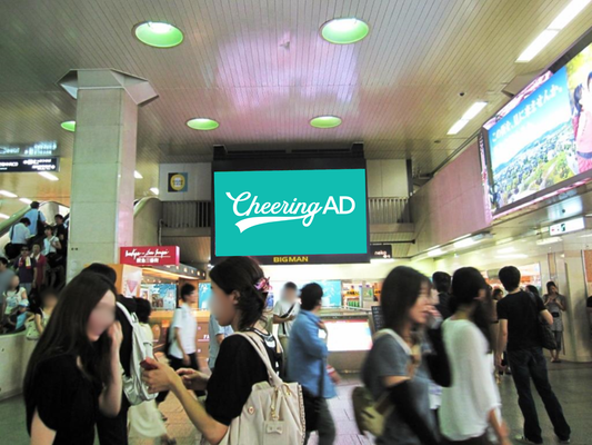 JR West Osaka Big Digital Signage