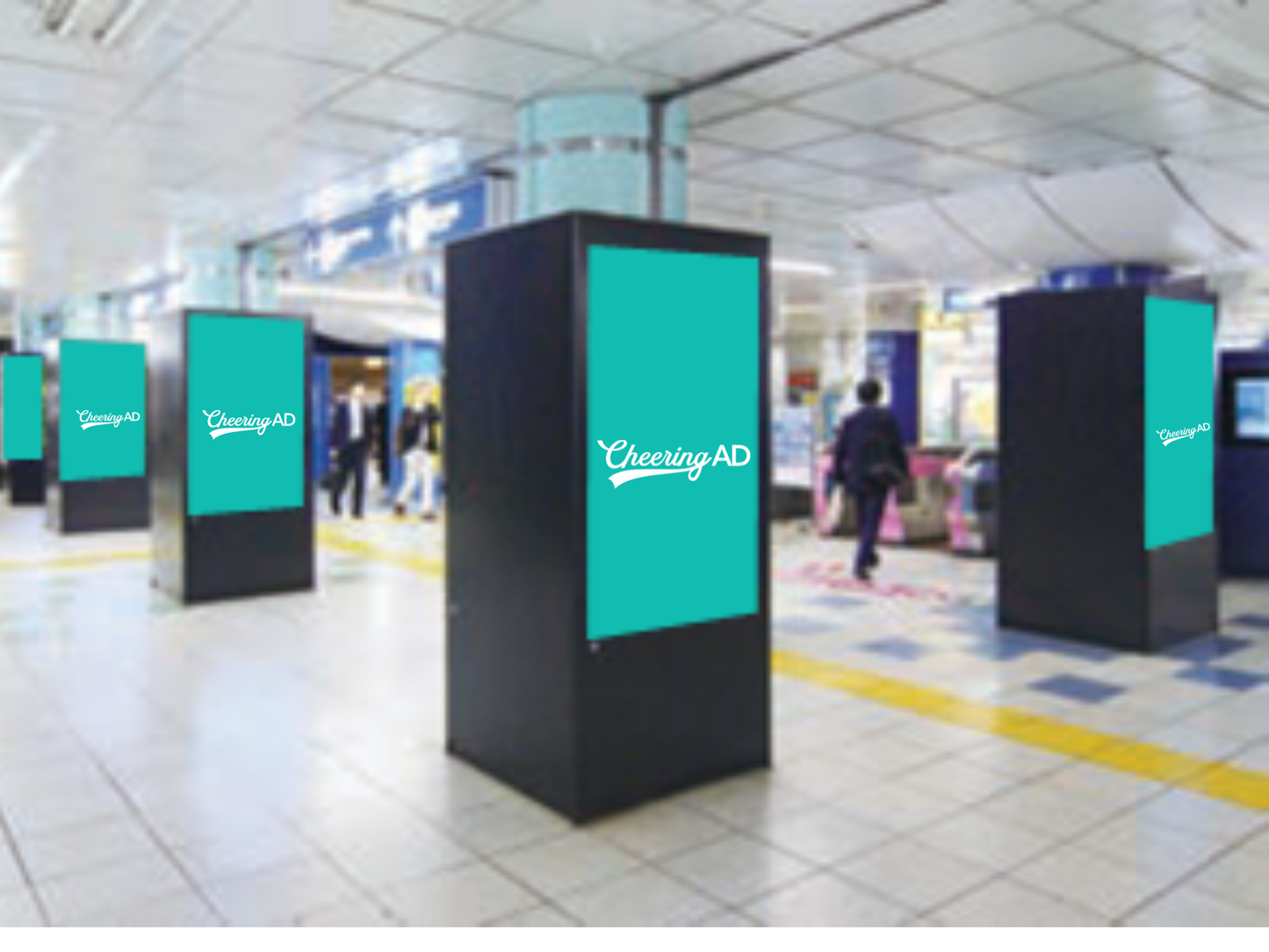 東京メトロ 六本木 Metro Concourse Vision(MCV)六本木駅 1monthスポット