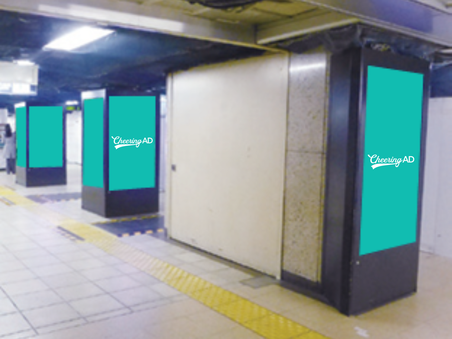 東京メトロ 有楽町 Metro Concourse Vision(MCV)有楽町駅 1monthスポット