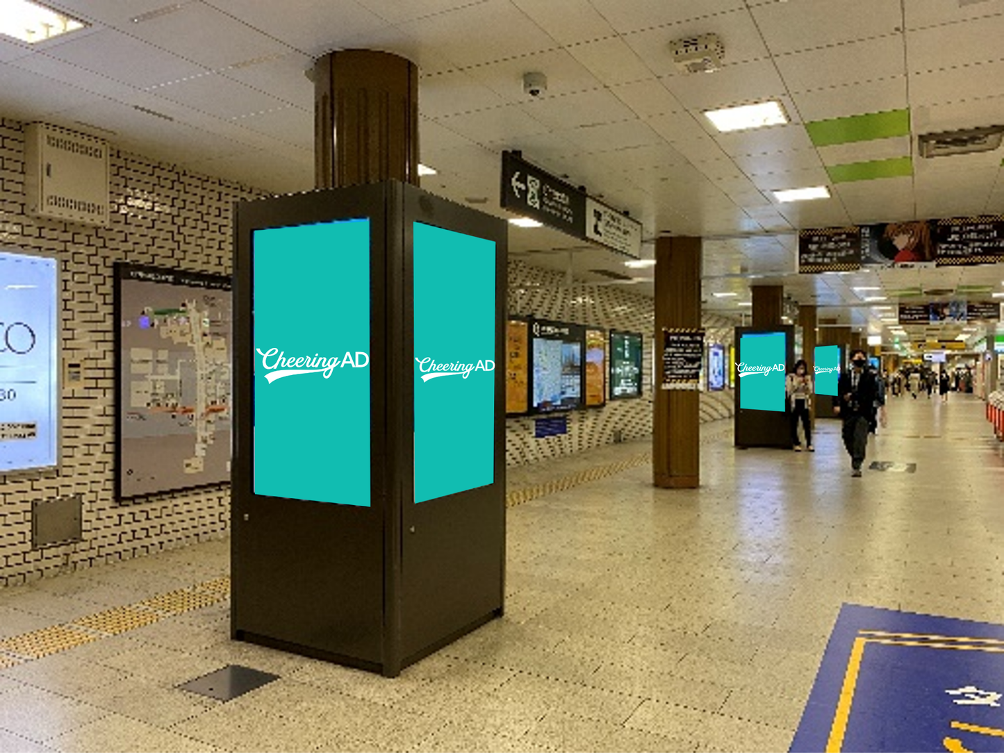 福岡地下鉄 天神駅 F-VISION TENJIN