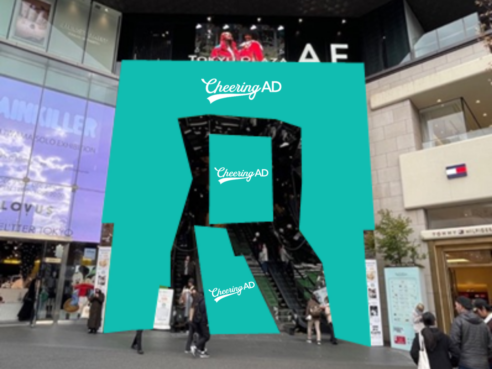 原宿/東急プラザ表参道オモカド エントランスジャック