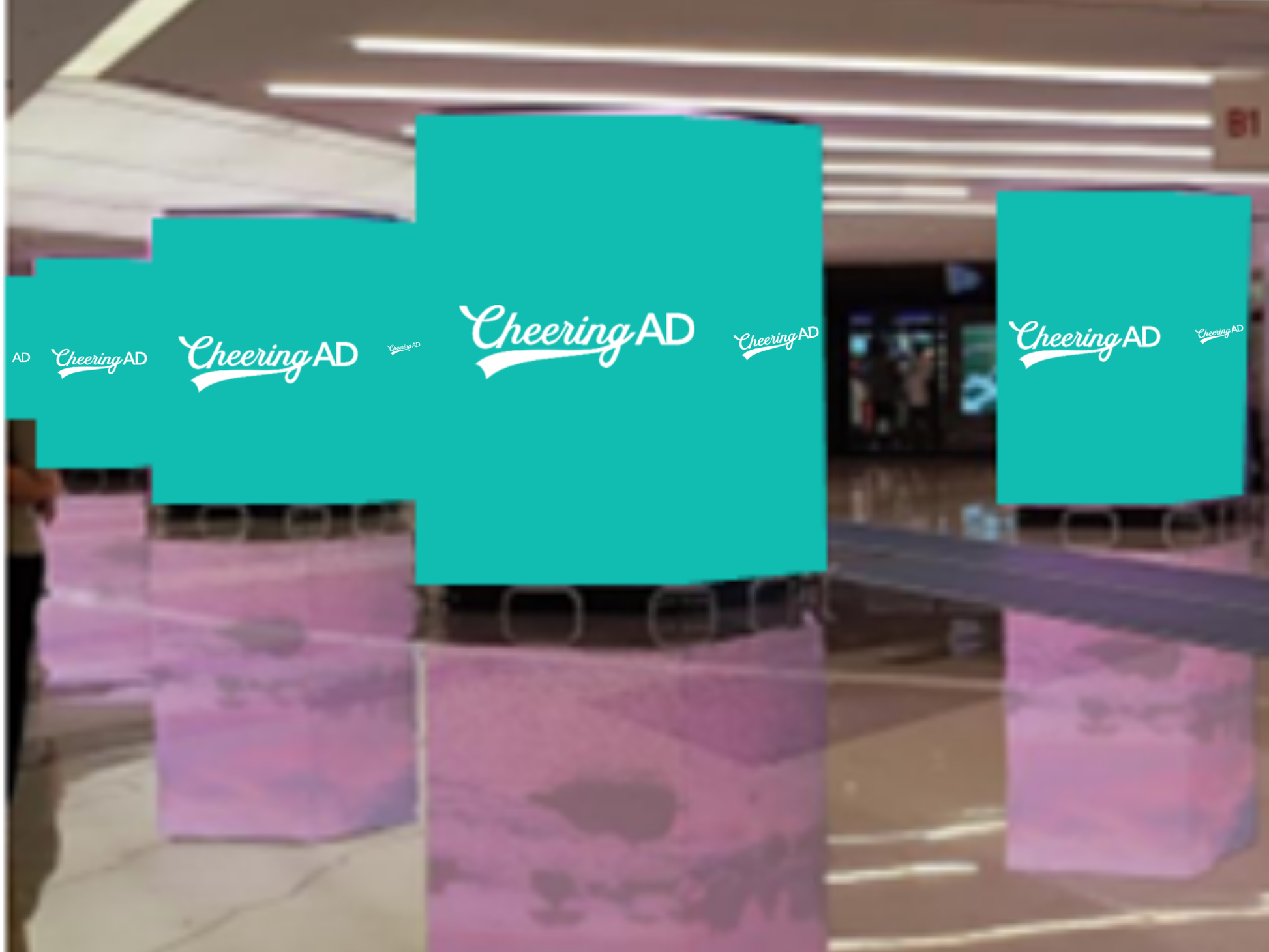 9to9 Cubeデジタルサイネージ