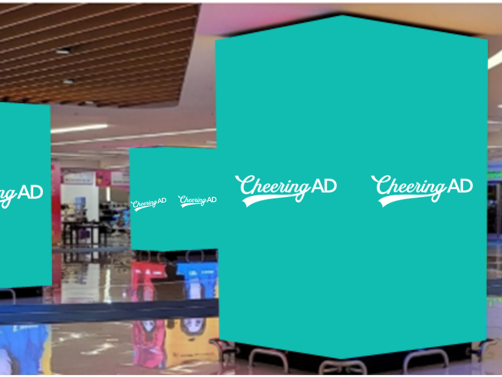 9to9 Cubeデジタルサイネージ