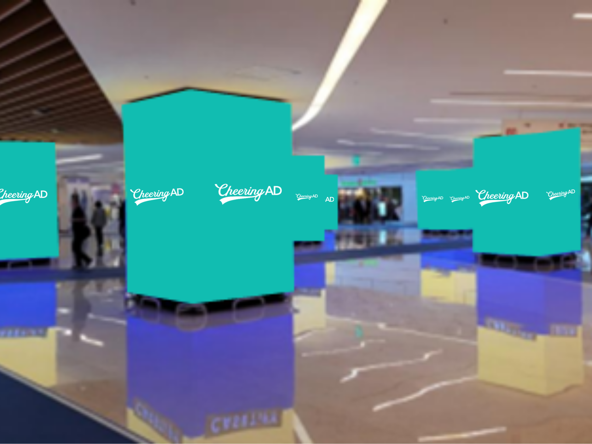 9to9 Cubeデジタルサイネージ