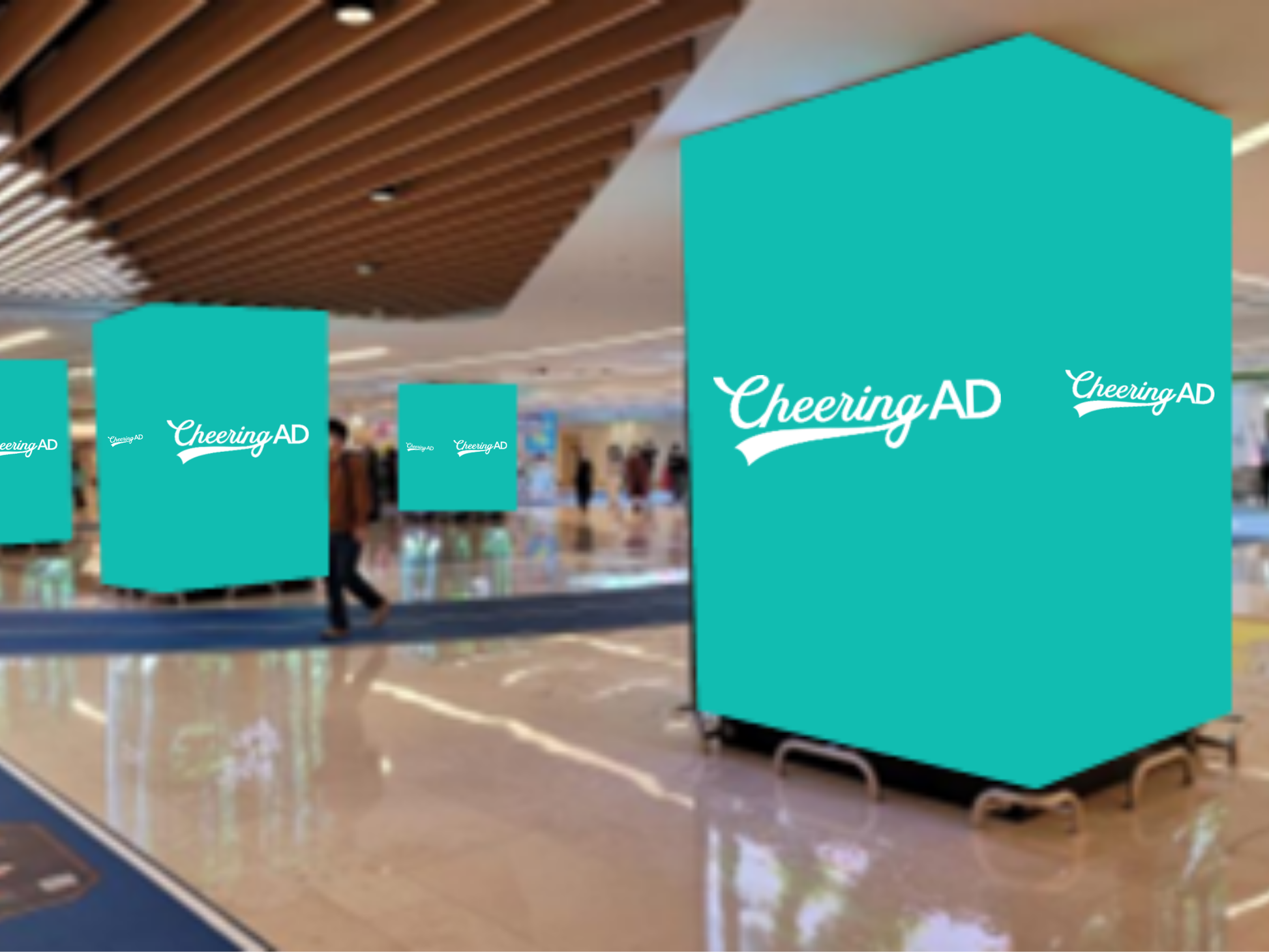 9to9 Cubeデジタルサイネージ