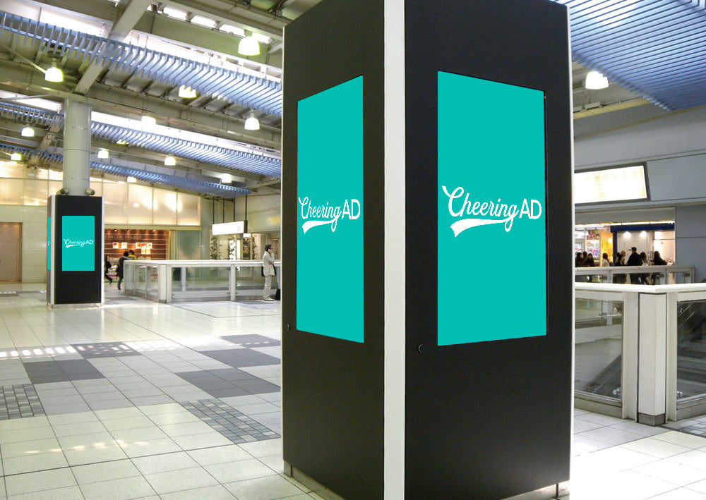 J・ADビジョン 品川駅中央改札内_応援広告センイル広告_jeki