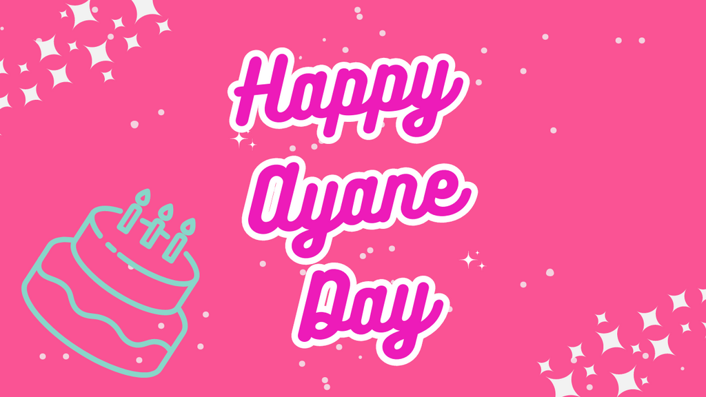 卒業後、初めてとなるお誕生日をお祝い!鈴木絢音さん 応援広告