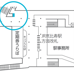 地铁壁视觉EBISU站