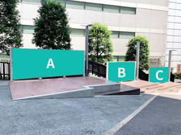 Shinagawa Prince Hotel "Favourite Activities" Support Advertisement Stage Backboard