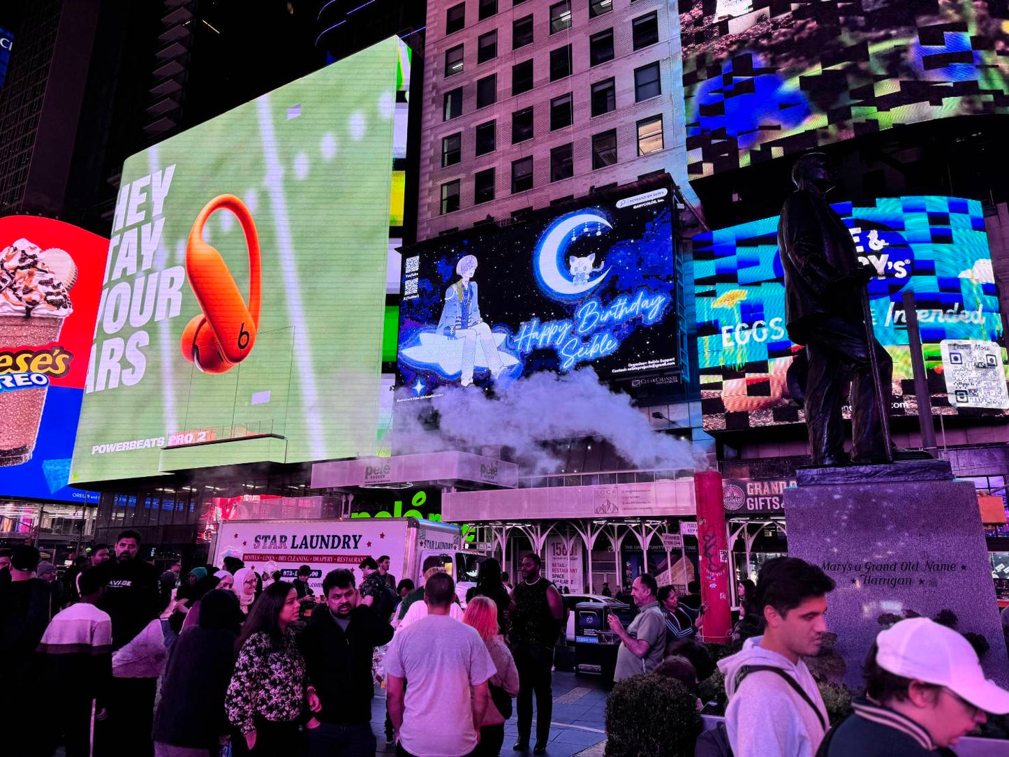 [纽约]时代广场“贝利”