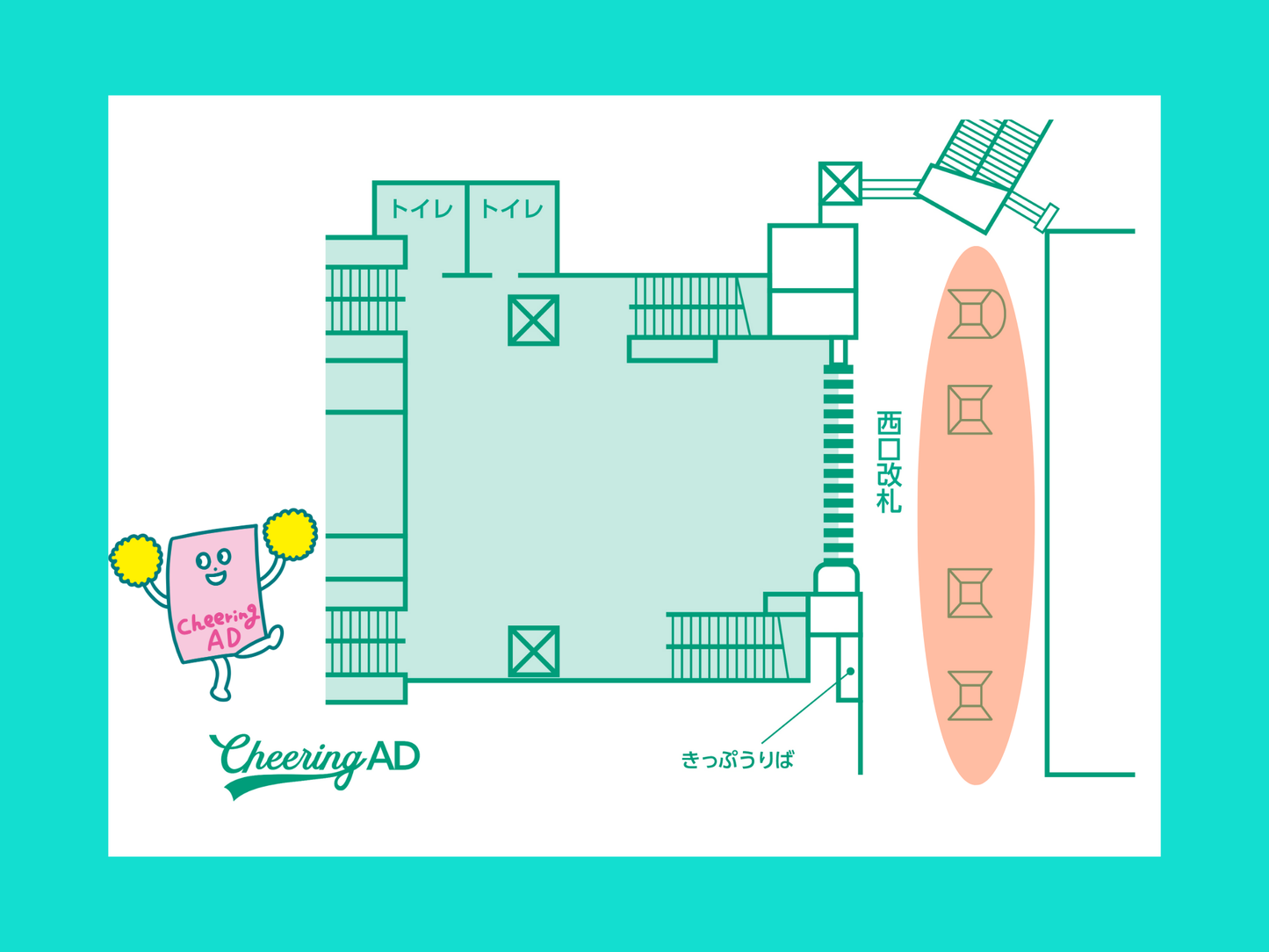 JR山手線 恵比寿 J・ADビジョン 恵比寿駅西口