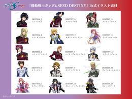 【キャラクターセレクトプラン】 データ差し替え｜『機動戦士ガンダムSEED』『機動戦士ガンダムSEED DESTINY』『機動戦士ガンダムSEED FREEDOM』『機動戦士ガンダムSEED FREEDOM ZERO』
