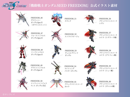 【キャラクターセレクトプラン】 データ差し替え｜『機動戦士ガンダムSEED』『機動戦士ガンダムSEED DESTINY』『機動戦士ガンダムSEED FREEDOM』『機動戦士ガンダムSEED FREEDOM ZERO』