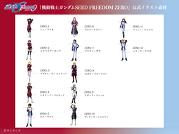 【作品セレクトプラン】 データ差し替え｜『機動戦士ガンダムSEED』『機動戦士ガンダムSEED DESTINY』『機動戦士ガンダムSEED FREEDOM』『機動戦士ガンダムSEED FREEDOM ZERO』