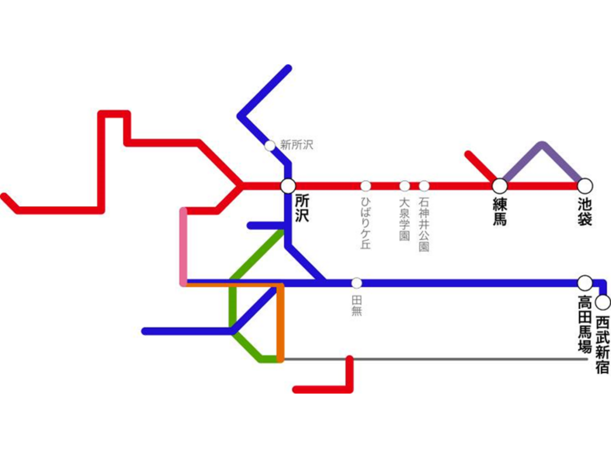 西武鉄道 Aセット