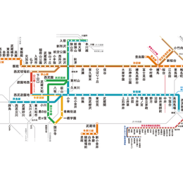 西武鉄道新宿線 まど上 A’枠 シングル