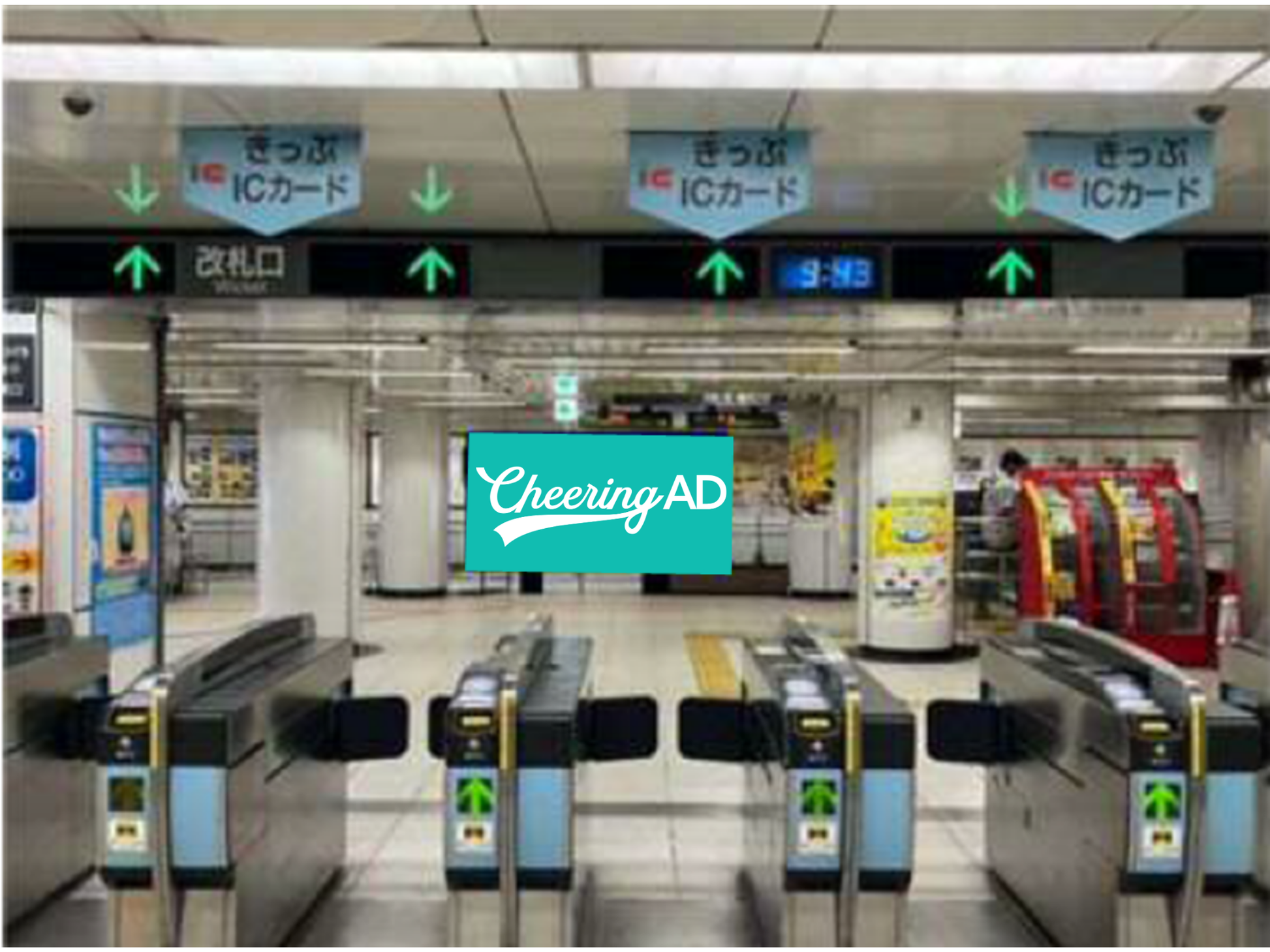 名古屋駅南改札ビジョン 名古屋地下鉄