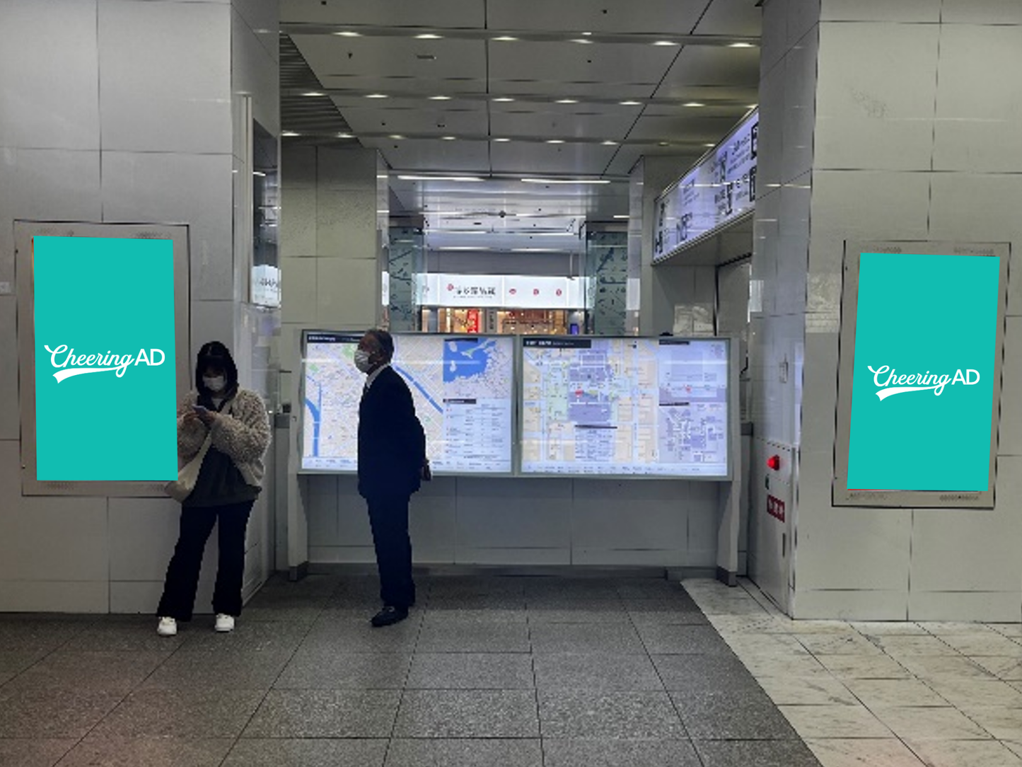 JR九州 博多駅デジタル10面セット
