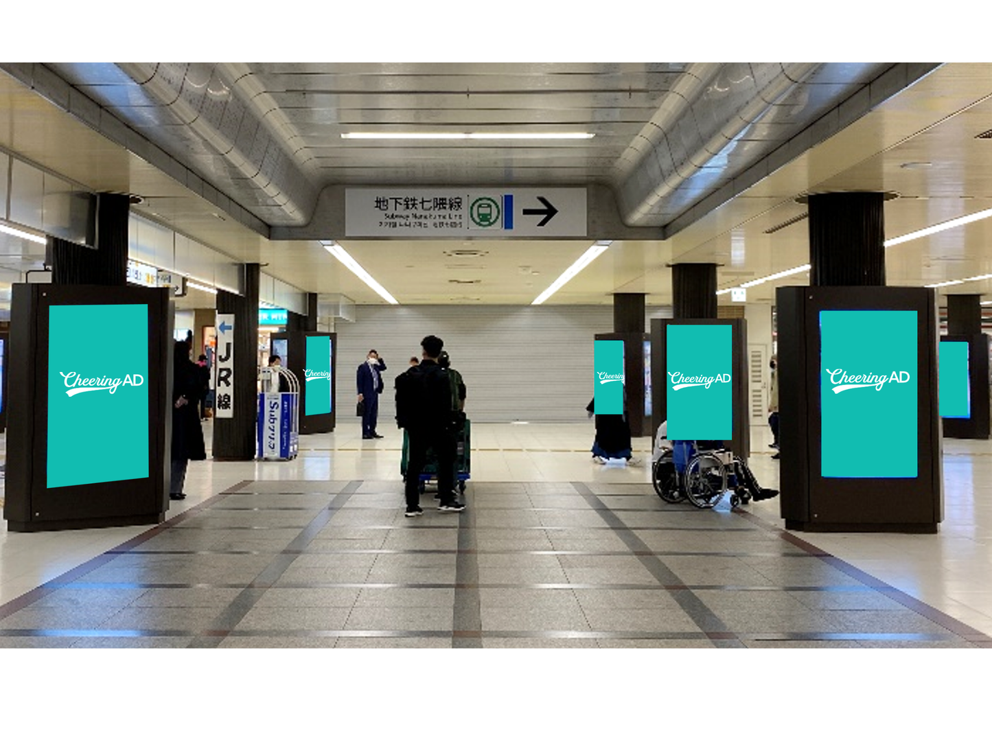 福岡地下鉄 博多駅 F-VISION HAKATA 博多口