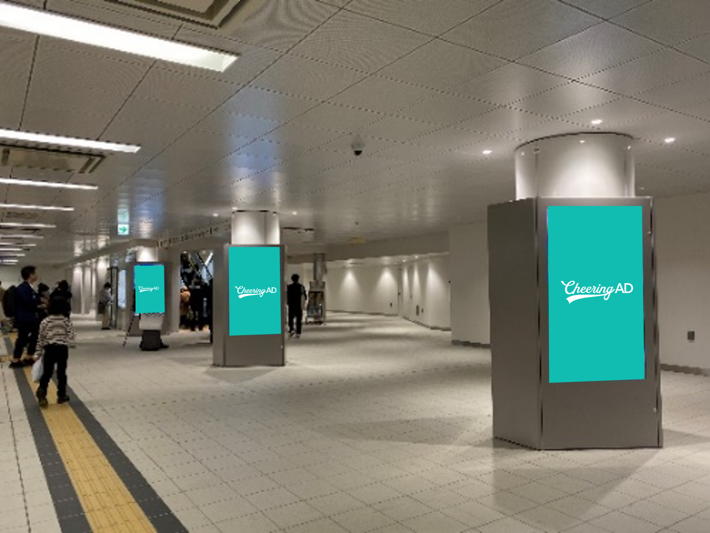 福岡市地下鉄 七隈線博多駅デジタル7面セット