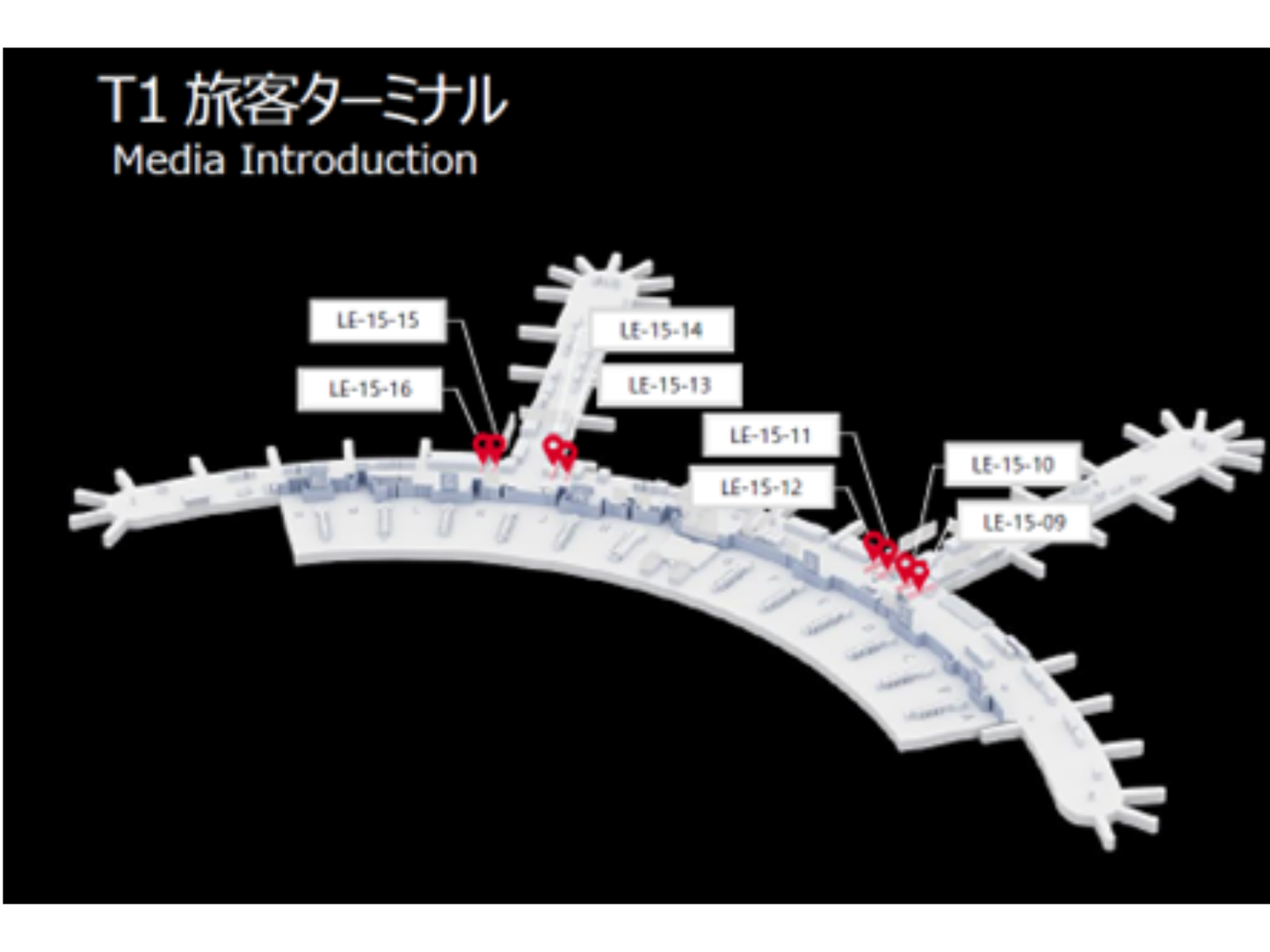 仁川国際空港 第1ターミナル エントラー·ブリッジ（LE-15-09 ~ 11, 14~16）