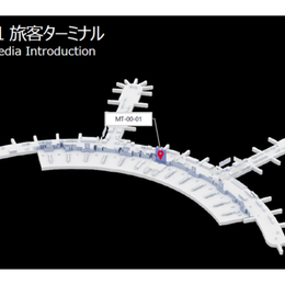 仁川国際空港 第1ターミナル 出発フロア(3階) 手続き場　メディアタワー