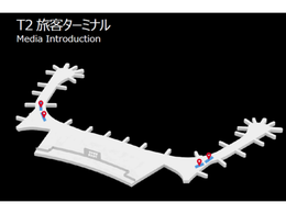 仁川国際空港 第2ターミナル メディアウォール