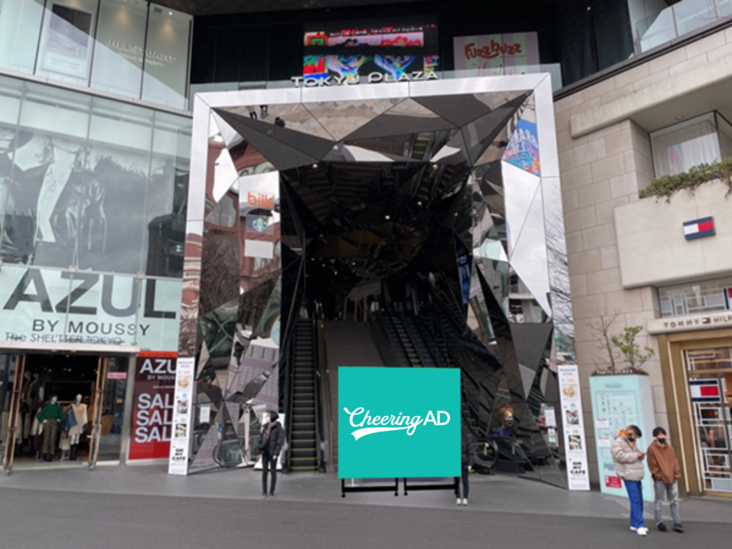 原宿／東急プラザ表参道オモカド OOH 7日間