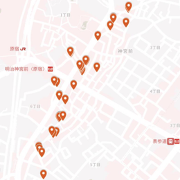 HARAJUKU WILD POSTING B1：261枚（37箇所）