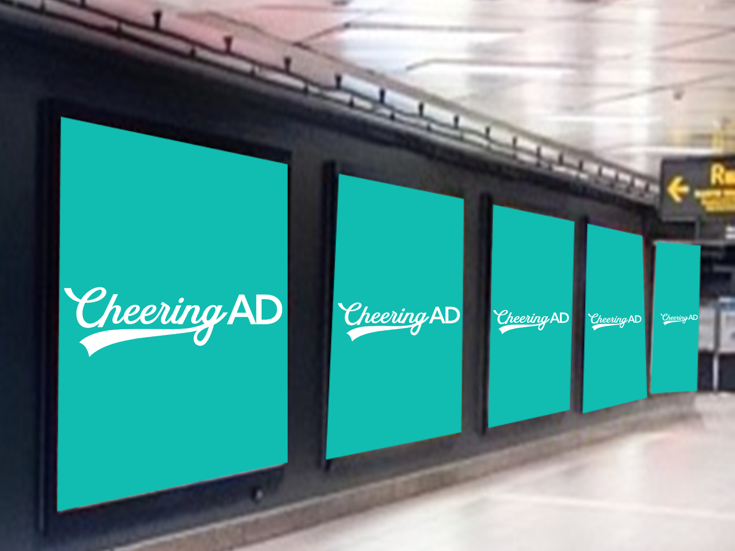 中山駅 淡水線 ライトボックス DT