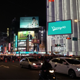 ニュー・ワールド・タワー 屋外LED（台湾）