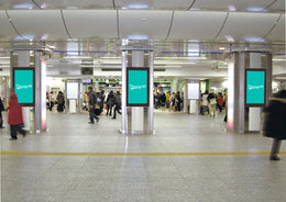 Ｊ･ＡＤビジョン 横浜駅セット_応援広告センイル広告_jeki